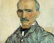 文森特威廉梵高 - 圣保罗医院候诊人特拉布克的肖像